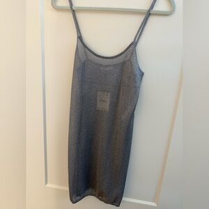 Zara Gray Mini Dress